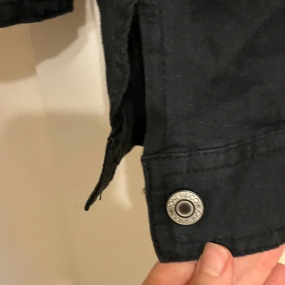 Jones New York linen jacket large - Picture 4 of 7
